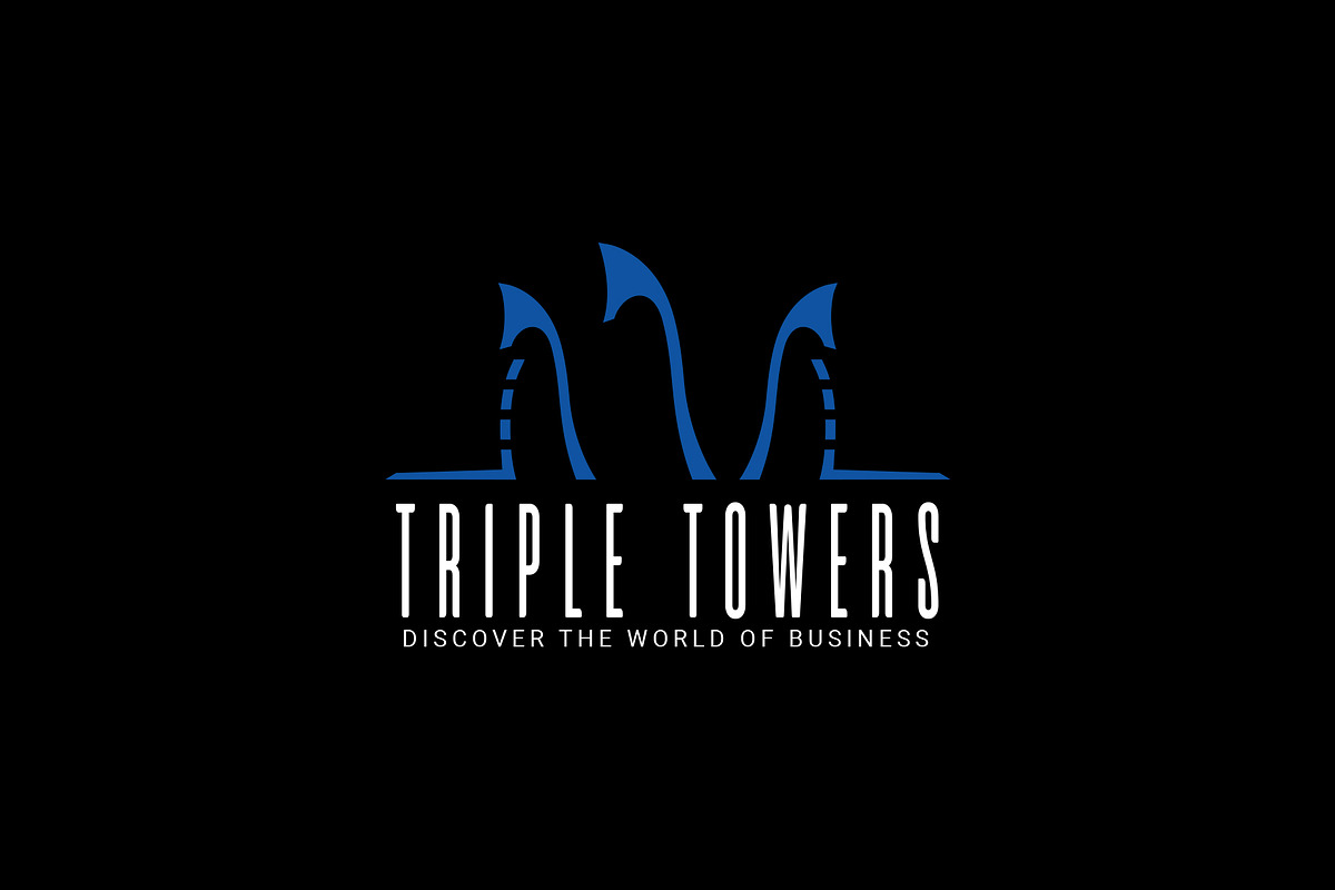 Triple Towers Logo, a Branding & Logo Template by Midgardians (Photo 4 of 4)