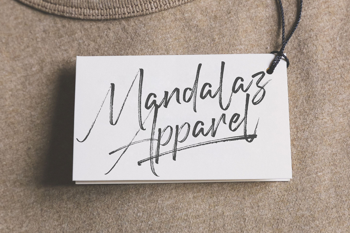 Carliman - Handbrushed Font, a Script Font by Balpirick Studio (Photo 6 of 7)
