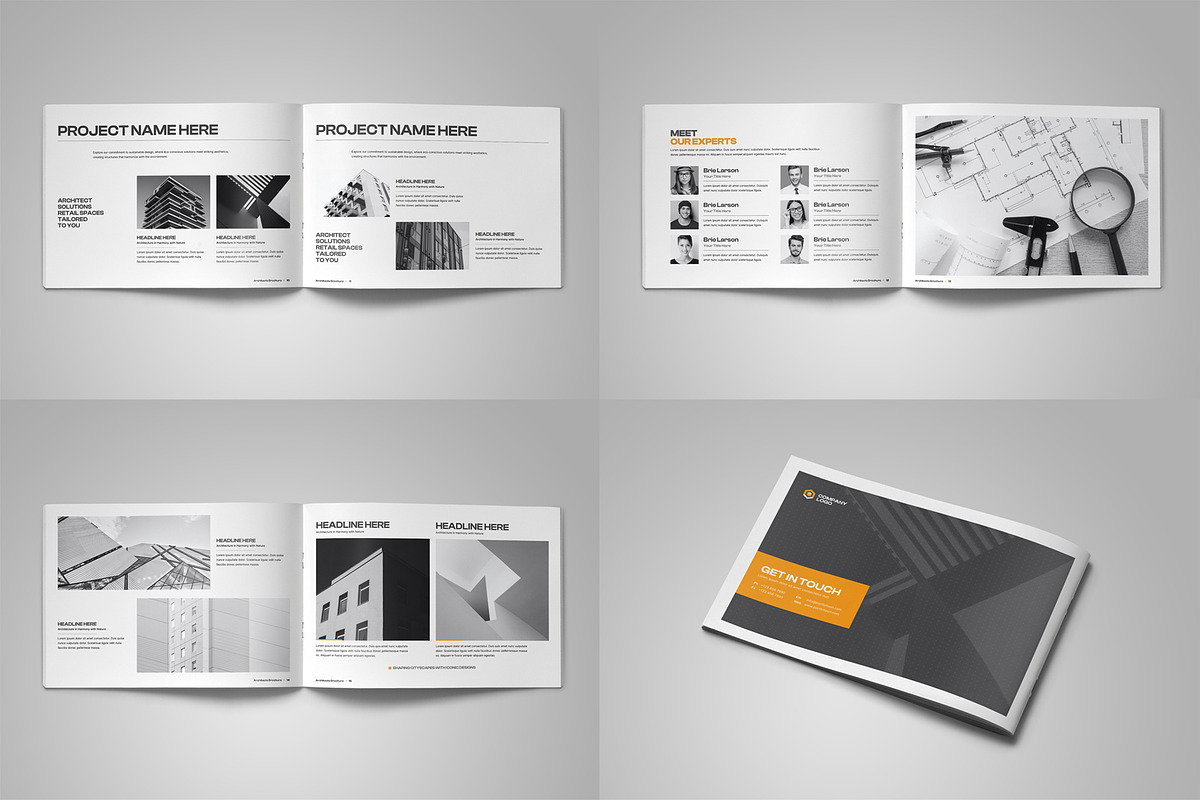 Portfolio Brochure Canva Template v7, a Brochure Template by Miyaji75 (Photo 5 of 13)