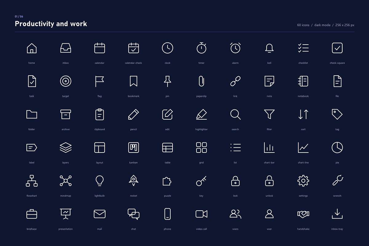 Notion Icons: 300 Line Icons+Covers, an Outline Icon by KnightWipers (Photo 3 of 4)