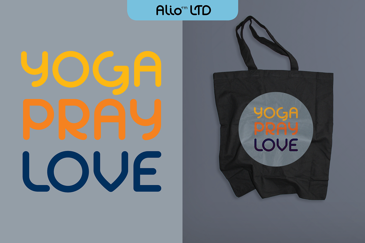 Alio LTD - Round Display Sans Serif preview 6