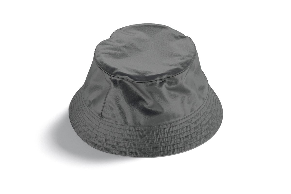 Black Nylon Bucket Hat 3D Model, an Object 3D Model by rebrandy (Photo 1 of 10)