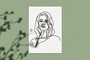 Woman Minimal Line Art Collection, an Illustration by velychko.ua (Thumbnail 5 of 18)