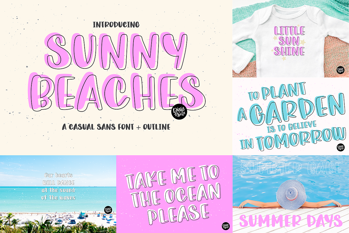 SUMMER Font Bundle - Hand Lettered, a Script Font by Blush Font Co. (Photo 6 of 12)