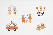 Boho Toys Nursery clipart collection, an Animal Illustration by Leysan Shayak (Thumbnail 10 of 12)