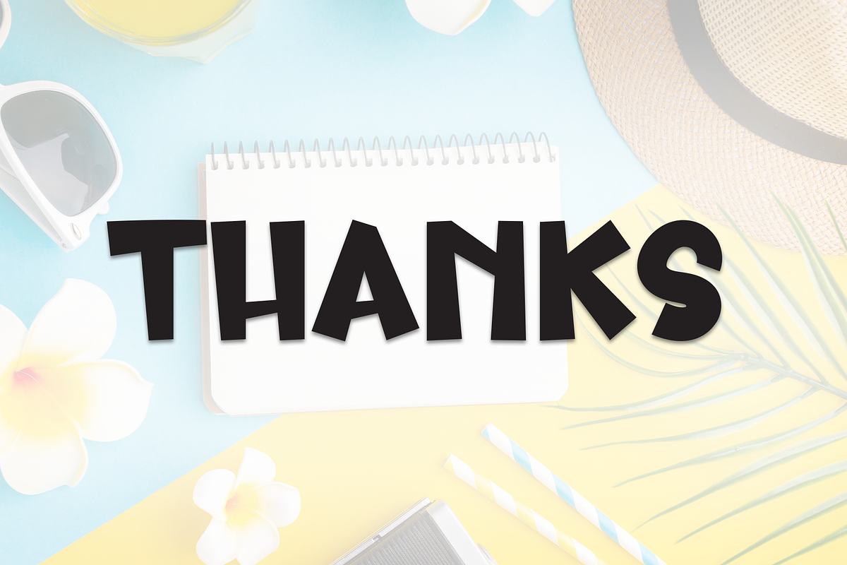 Summer Break | Script Font, a Script Font by Scratchones (Photo 8 of 8)