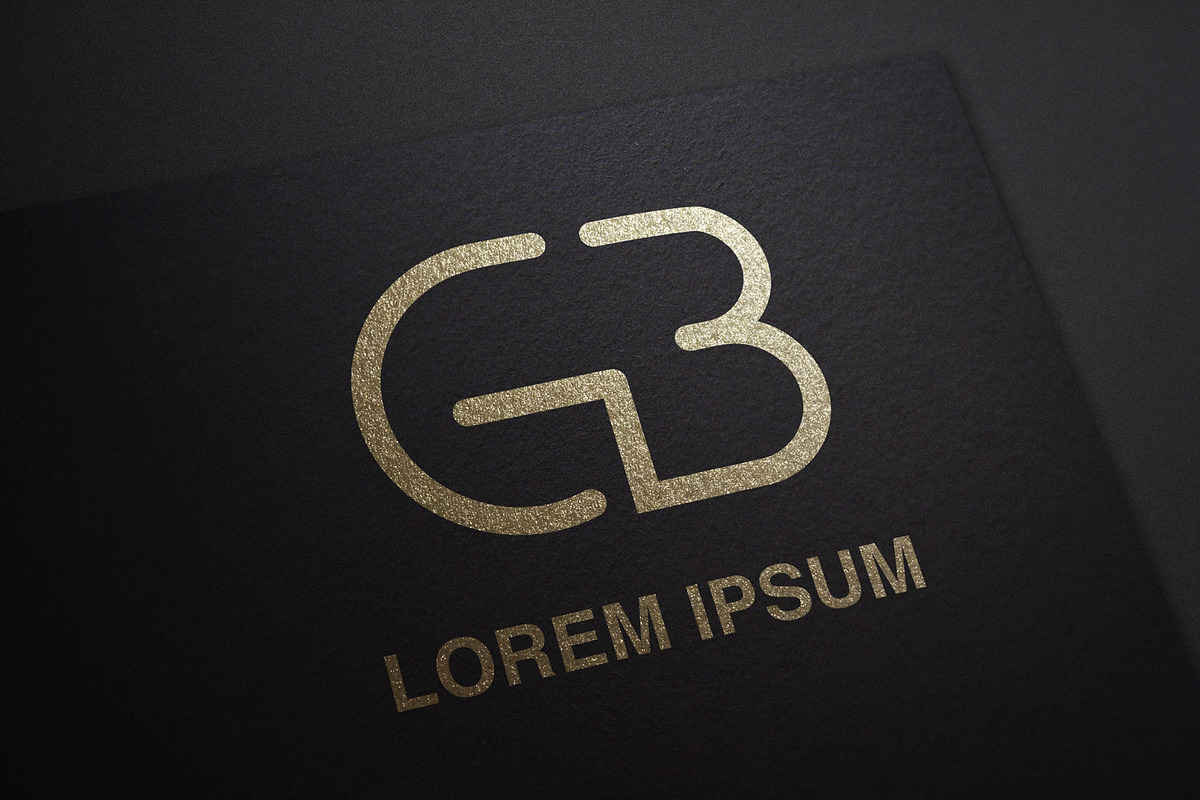 GB, BG Abstract Logo Design., a Branding & Logo Template by art_creater (Photo 2 of 2)