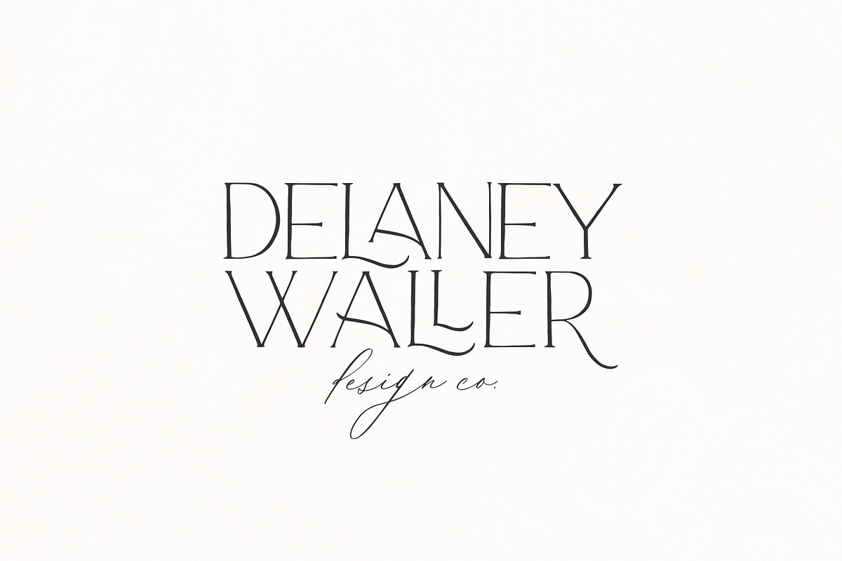 Rosemarie Dainty Serif, a Serif Font by Rachel Kick (Photo 3 of 12)