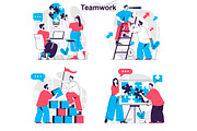 Flat Design Concept Illustrations, a Finance Illustration by alexdndz (Thumbnail 34 of 42)