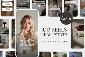 100 Real Estate Reels for Realtors