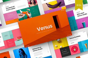 Venus - Business Google Slide, a Presentation Template by Dens Creative Studio