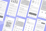 Payment Wireframe Apps, a Websites & App Template by INSPR STD (Thumbnail 6 of 6)