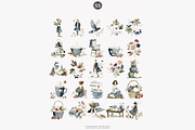 cozy autumn charm clipart set, a Decorative Illustration by Patishop Art (Thumbnail 9 of 11)