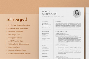 Resume/CV - The Macy