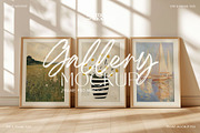 Gallery Wall Frame Mockup x3 - PSD, a Household Mockup by momomockps (Thumbnail 1 of 7)