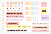 Kawaii School & Study Sticker Pack, an Education Illustration by ElicoelhoDesign Shop (Thumbnail 2 of 8)
