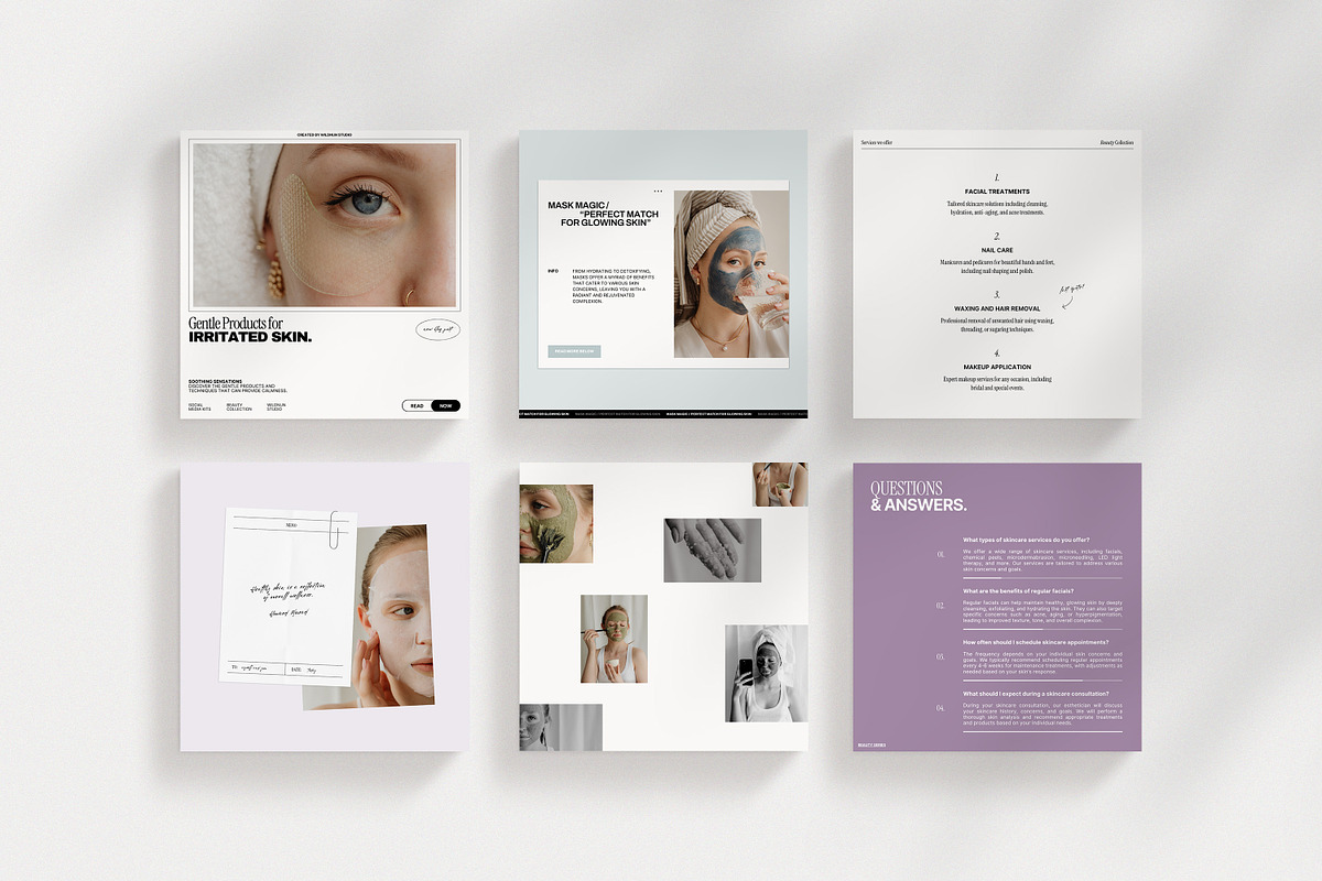 Beauty - Social Media Kit (III), a Social Media Template by Wildnun Studio (Photo 8 of 19)