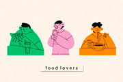 All day food, a Person Illustration by Twisted Tail (Thumbnail 6 of 8)