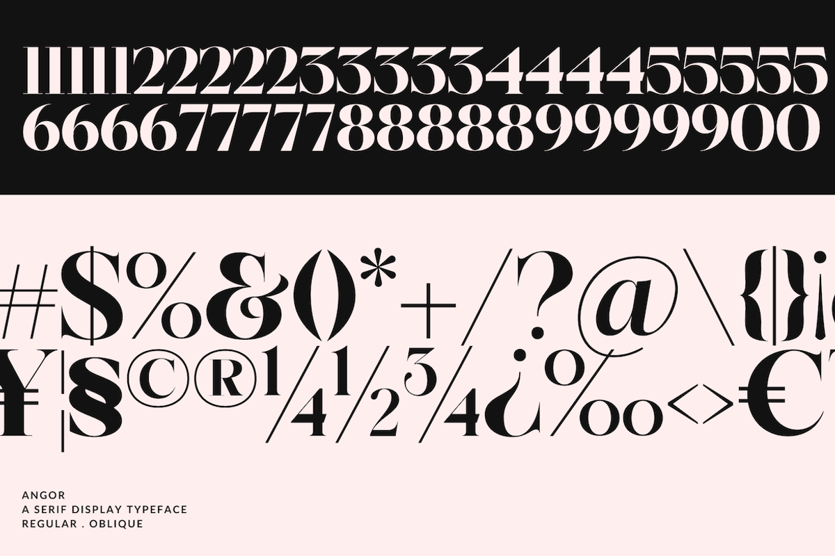 Angor, a Sans Serif Font by CreateBigSupply (Photo 6 of 8)