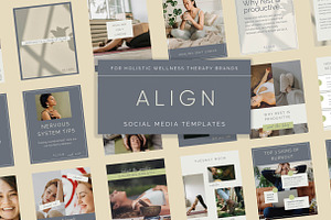 Spiritual Wellness Social Media Kit