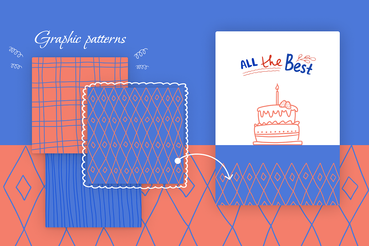 Birthday Party Graphics & Photos, an Object Illustration by ApollinariaManko (Photo 8 of 14)