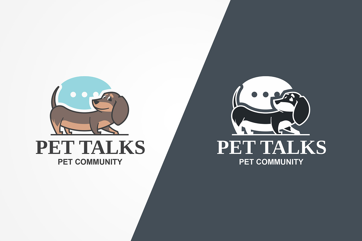 Pet Community Logo Template, a Branding & Logo Template by floringheorghe (Photo 2 of 2)