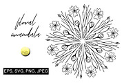 Sakura Floral Doodle Set, a Graphic by kh_cat (Thumbnail 4 of 6)