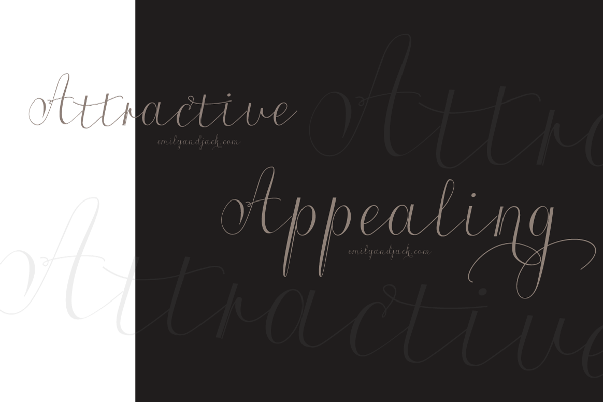 Roicamonta Italic otf font preview 2
