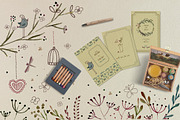 Leaves and Brunches, a Decorative Illustration by tinybunnyshop (Thumbnail 3 of 7)