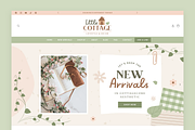 Cottagecore Shopify Theme, a Shopify Template by Design Pixie (Thumbnail 2 of 11)