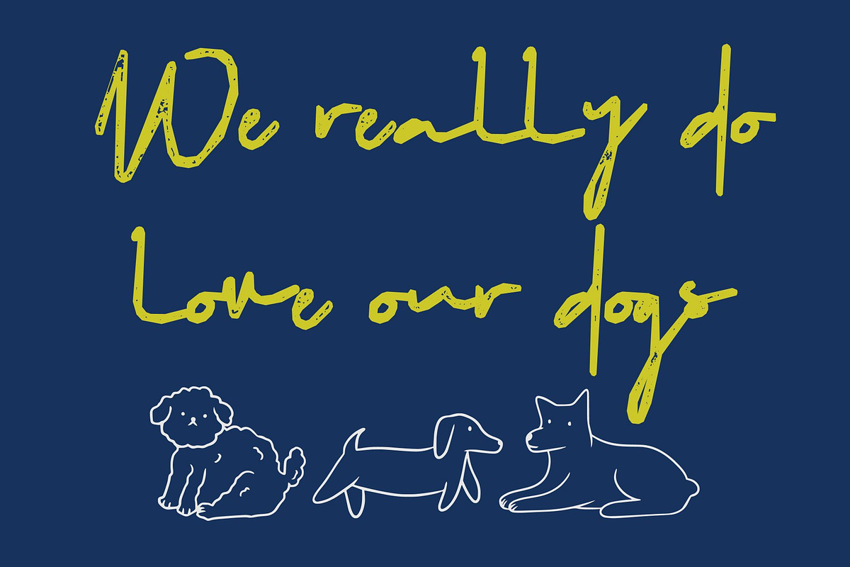 CS Sarah Stamp, a Script Font by Craft Supply Co. (Photo 4 of 8)