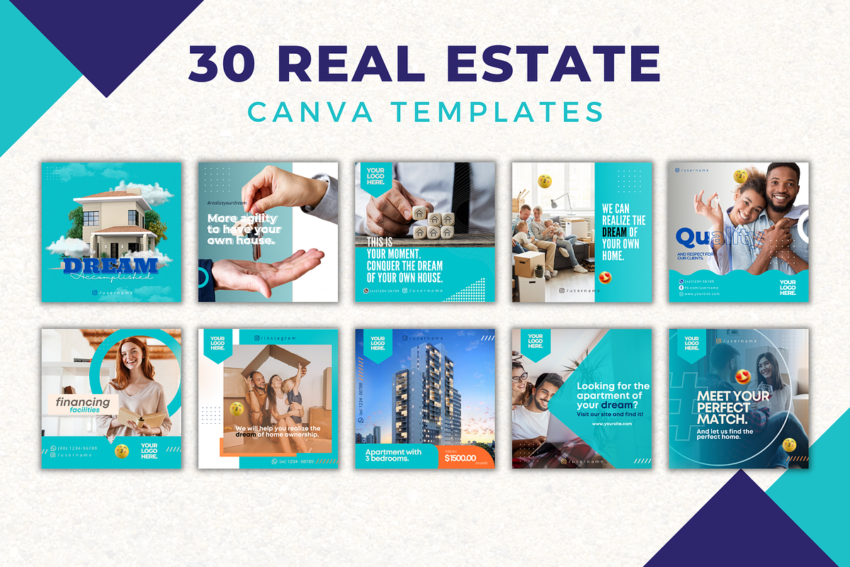 3 in 1 Real Estate Canva Bundle, a Social Media Template by Canvagator (Photo 6 of 7)