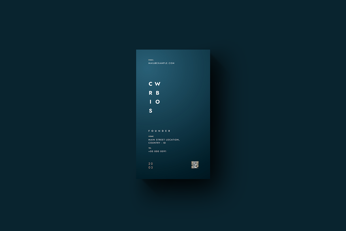 Oceana - Exclusive Business Cards, a Business Card Template by Ctrl space studio (Photo 5 of 9)