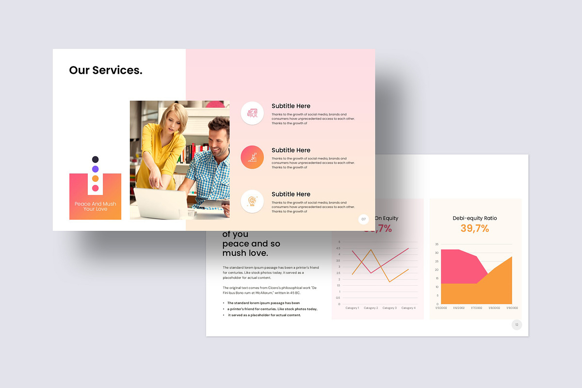 Investor Pitch Deck Presentation, a Presentation Template by Creatiya Type (Photo 2 of 7)