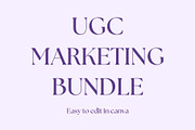 UGC Creator | Ugc creator portfolio, a Landing Page Template by Modernastic - Canva (Thumbnail 1 of 5)
