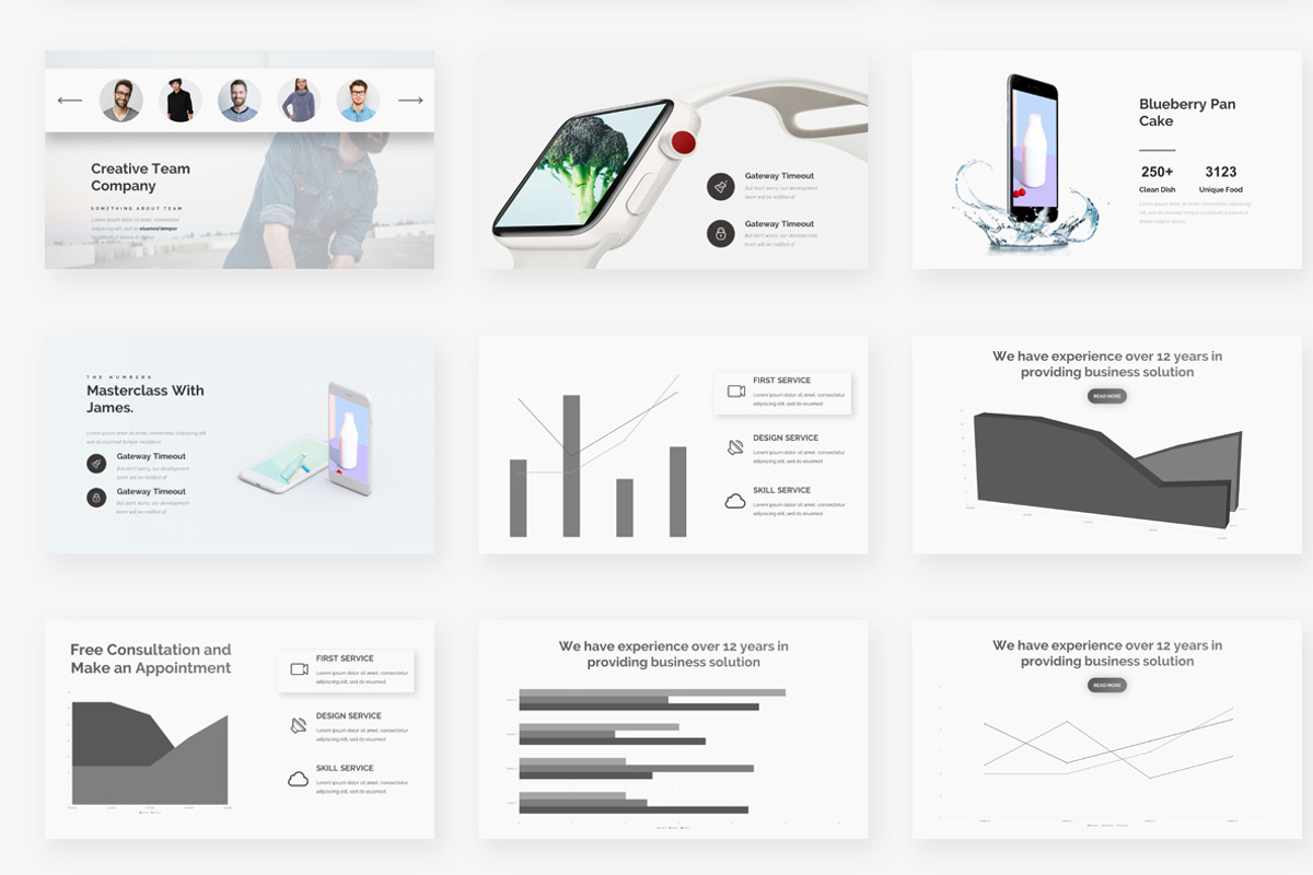 Project Status Powerpoint Bundle, a Presentation Template by One Percent Studio (Photo 32 of 34)