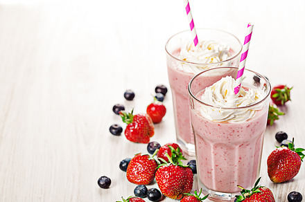 Strawberry Fresh Milkshake Summer Drink Containing Berry Beverage And Cold preview 6