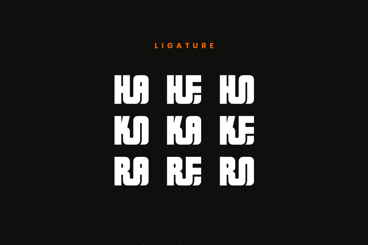 Dragos Header - Sans Serif & Thick, a Sans Serif Font by QR Design Studio (Photo 7 of 8)