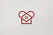 Modern Love with House Logo, a Branding & Logo Template by Luxury Logos (Thumbnail 4 of 4)