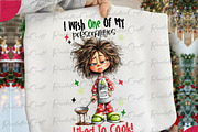Housewife Christmas Cooking Png, an Illustration by OK Design (Thumbnail 4 of 4)