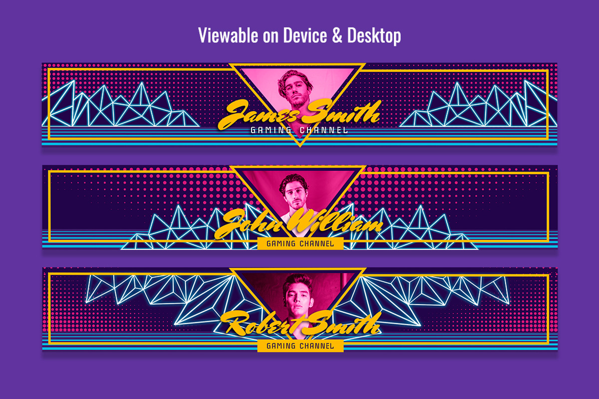 Youtube Channel Art - Futuristic, a Templates & Theme by SlideFactory (Photo 5 of 5)