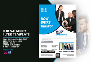 Job Vacancy Flyer Template Word