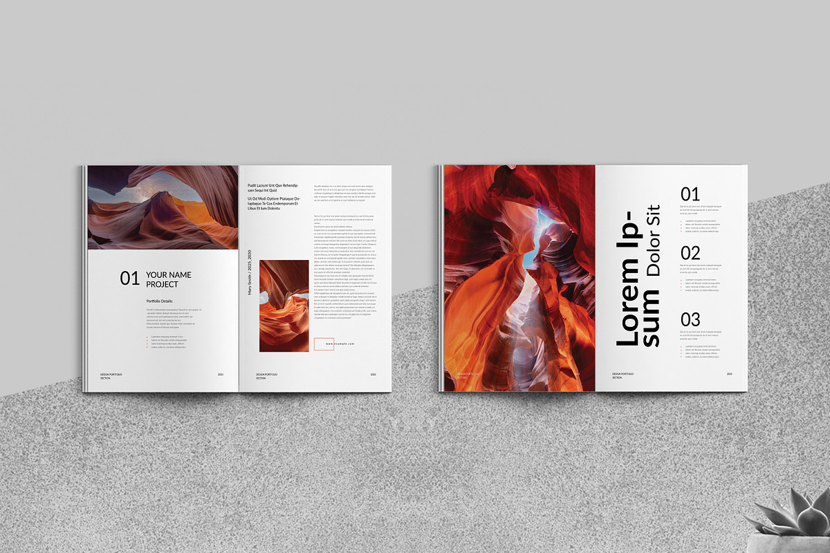 Design Portfolio Template, a Magazine Template by Creative-Lab (Photo 3 of 5)