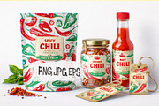Hot peppers, a Food Illustration by Twisted Tail (Thumbnail 6 of 6)