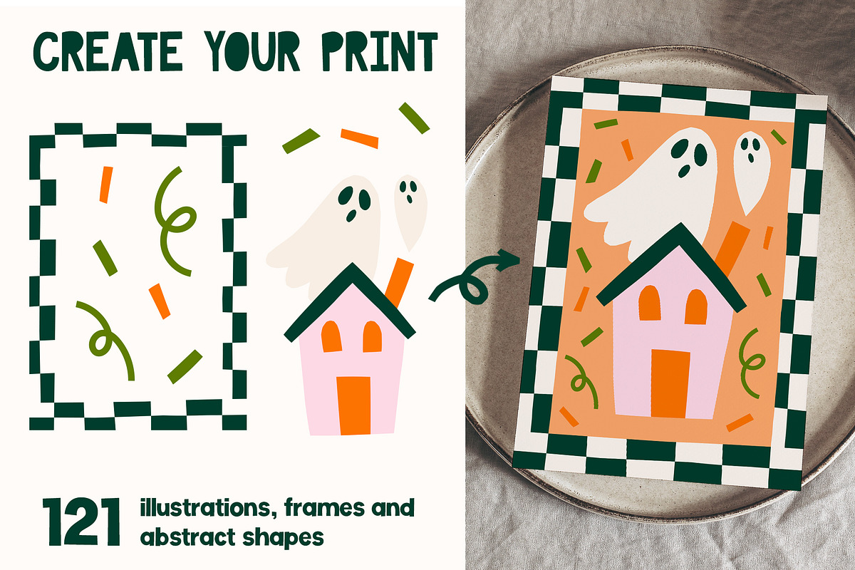 Cutout Halloween Print Creator, an Object Graphic by ArtFM (Photo 11 of 14)