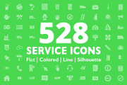 528 Service Icons, a Solid Icon by Maxim Cherednichenko (Thumbnail 1 of 7)