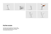 Paper Soda Cup Mockup Bundle, a Cups & Container Mockup by PrimeMockup (Thumbnail 11 of 11)