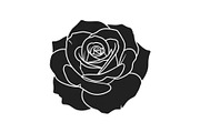 50 Black Rose Silhouette Vector Bund, an Illustration by Gaye Art (Thumbnail 28 of 51)
