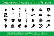 Restaurant PowerPoint Video Template, a Presentation Template by Kathy Green Design (Thumbnail 4 of 5)