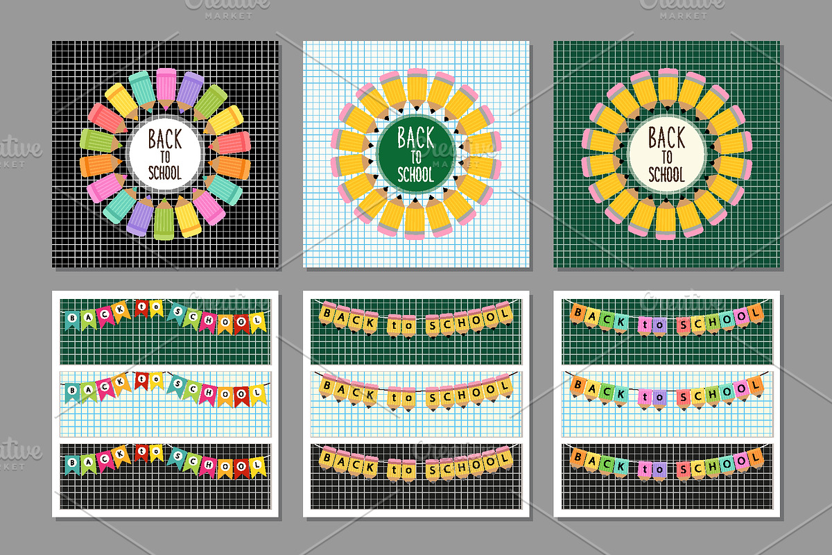 Cute Kawaii Back to School Bundle, an Education Illustration by C Design Studio (Photo 9 of 19)